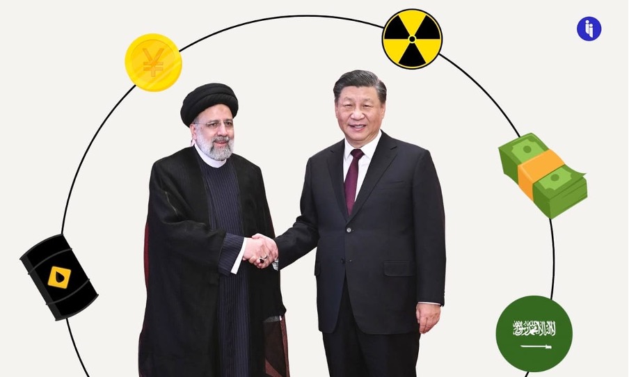 Iran’s Raisi and Xi Jinping break bread in Beijing